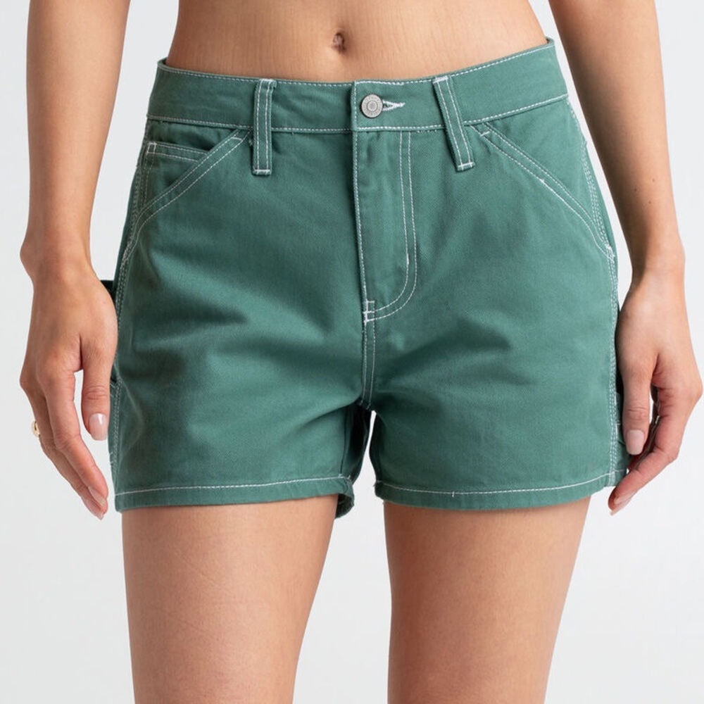 Dickies Women's Green Cargo Shorts
